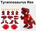 thumbnail image 5 of SDJMa 3Pcs Take Apart Dinosaur Toys for Kids Christmas Stem Dinosaur Toy Building Kit Construction Sets Birthday Gifts for Boys Girls Toddlers Age 3 4 5 6 7 8 Year Old, 5 of 9