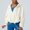 Beige, variant on Drovellove Women's Long Sleeve Full Zip Hoodie Athletic Training Jacket with Pockets | Loose Fit Yoga Pullover for Gym Workouts, Outdoor Running, and Casual Street Style