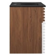 thumbnail image 3 of Modway Render 17.5" MDF Wood Wall-Mount Bathroom Vanity in White/Walnut/Black, 3 of 4