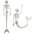thumbnail image 5 of Kezqiaxn Halloween Decorations Outdoor Mermaid Skeleton, Halloween Skeleton Mermaid with Posable Movable Joints And Soft Tail for Halloween Decoration Decor Spooky Scene Party Favors White, 5 of 9