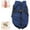 Blue, variant on Waterproof Winter Dog Jacket with Built-in Harness, All-Weather Protection for Outdoor Adventures, 3-in-1 Windproof Design with Secure Zipper