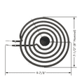thumbnail image 6 of ERP S58Y21 8" Surface Coil Burner Replaces MP21YA, WP660533, 6 of 6