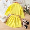 thumbnail image 5 of Sngxgn Children's Place baby-girls And Toddler 2 Piece Outfit, Long Sleeve Top and Pant Set(Yellow,110), 5 of 5