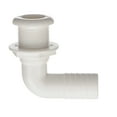 thumbnail image 2 of Seachoice 18141 90 Degree Plastic Thru-Hull, One Nut Application, White, 2 of 5