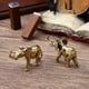 thumbnail image 2 of 2 piezas Pequeño elefante Elefante Solid Brass Decorativo Decoración de elefantes pequeños, 2 of 6