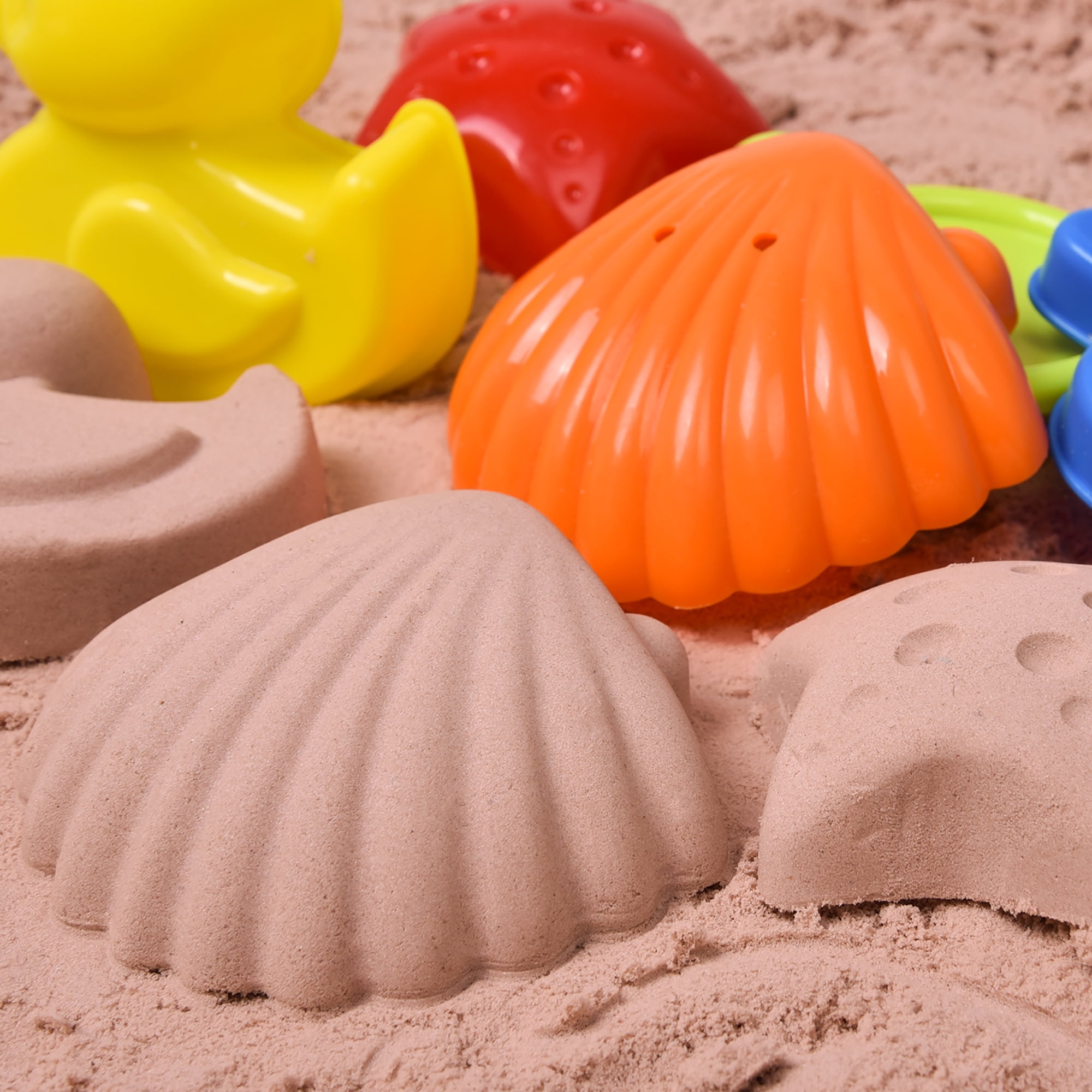 Beach Sand Tool Maker Play Sand Molds Set with Sandbox Sand Brick Shovel Tool Outdoor Play Set Kid Sand Toys Kit 