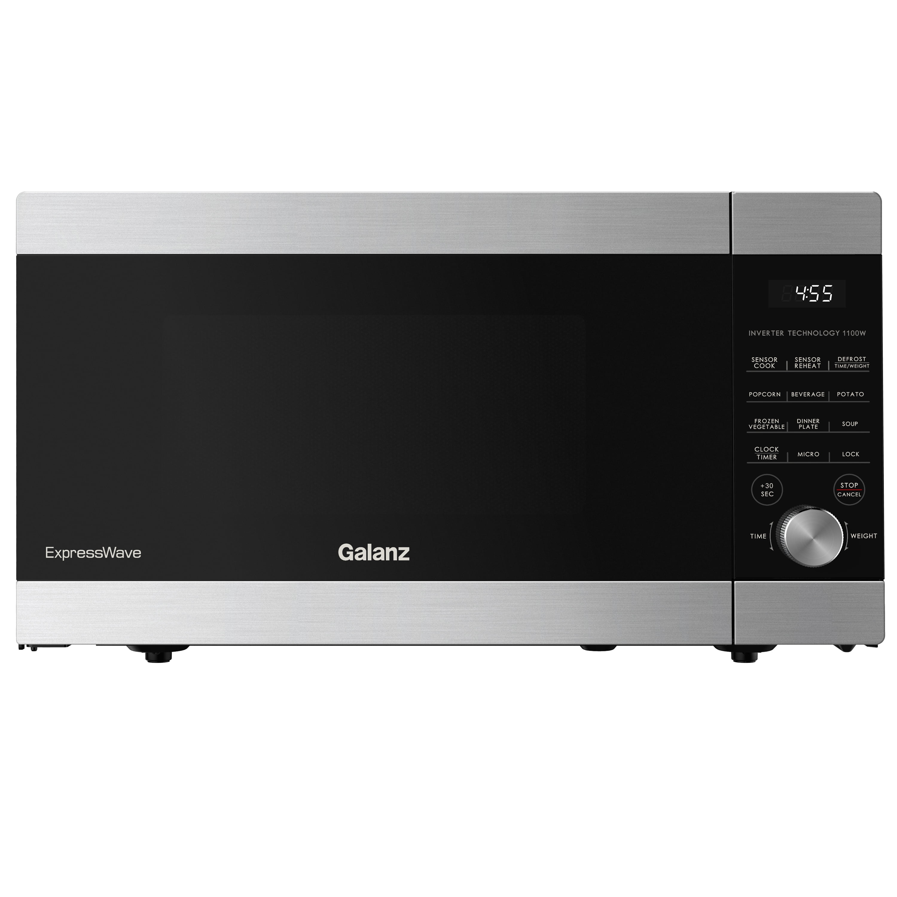 Galanz GEWWD16S1SV11 1.6 Cu.ft Sensor & Inverter Microwave Oven with an
