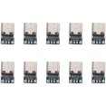 thumbnail image 3 of 10 Pcs USB 3.1 Type C Connector 14 Pin Female Socket Receptacle, 3 of 5