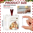 thumbnail image 3 of Clearance Under $1 Christmas Gift Card Ornament – Acrylic Money Holder with Sparkling Design for Tree Hanging, 3 of 5