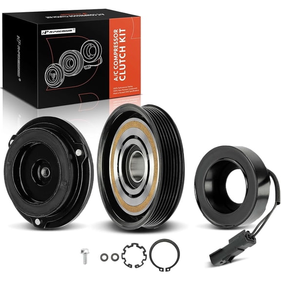 A-Premium Air Conditioner AC Compressor Clutch Kit | Compatible with Chrysler Pacifica 2004 2005 2006 3.5L