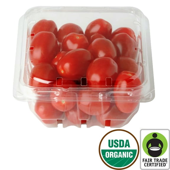 Fresh Organic Grape Tomatoes, 10 oz Package