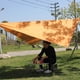 thumbnail image 1 of Heavy Duty Camping Lona Picnic Mat Hamaca Cubierta de protección solar a prueba para patio trasero Coche Remolque Naranja Baoblaze lona de la tienda, 1 of 1