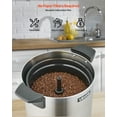 thumbnail image 3 of VEVOR Urne à Café Commerciale, Distributeur de Boissons Chaudes 60 Tasses 9 L avec Robinet Sans Coulure, Grande Cafetière Commerciale en Acier Inoxydable à Infusion Rapide, pour Traiteur, Affaires, Fête, 3 of 9