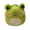 Squishmallows 3.5" Back Pack Clip Wendy the Frog with Flowers - Official Kellytoy Squishy Soft Plush Toy 2022