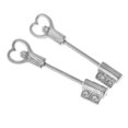 thumbnail image 4 of 2 pares de anillos de pezón de material acero con barra cautiva, aro, joyería para cuerpo Yinane Joyería del anillo del pezón, 4 of 8