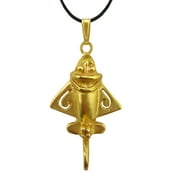 Across The Puddle, Ancient Golden Jet-3 Necklace | 24k Gold Plated Golden Flyer | Pre-Columbian Quimbaya Flyer | Ancient Aircraft | Original Golden Jets Collection