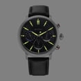 thumbnail image 2 of Titan Stellar Quartz Multifunction Black Dial Leather Strap Watch for Men, 2 of 5