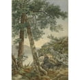 thumbnail image 2 of Frederick Frank Durand 18x24 Gold Ornate Framed and Double Matted Museum Art Print Titled - Through The&nbsp;Trees (1865), 2 of 4