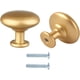 thumbnail image 1 of 2 manijas doradas para gabinete de cocina, perillas redondas para muebles, manijas para gabinetes de cocina de oro mate, perillas para puertas de cocina, perillas para cajones vintage de 30 mm para, 1 of 5