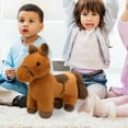 thumbnail image 4 of Hearth & Gear Peluche Douce Réaliste pour Enfants, Poupée Cheval Câline de Collection, 4 of 5