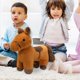 thumbnail image 4 of Peluche realista y suave para niños, muñeco de caballo coleccionable y adorable., 4 of 5