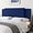 Blue Velvet, variant on Upholstered Tufted Velvet Headboard, 3 in 1 Headboard for Full/Queen/King Size Bed, Height & Width Adjustable Head Board, Attach Frame, Study & Comfortable, Ideal for Bedroom, Dorm, Guest Room, Blue