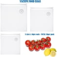 thumbnail image 2 of Sacs pour Scelleuse sous Vide, Sacs de Mise sous Vide pour Aliments, 3 Tailles Différentes Sacs de Rangement sous Vide Réutilisables (30 Pcs), 2 of 7
