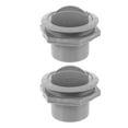 thumbnail image 5 of KAKOWELY rv ac vent 2pcs Dashboard Air Conditioning Deflector Side Roof Air Vent Outlet Round Air Vent Covers For Rv And Bus Adjustable Air Conditioning Vent For Car, 5 of 5