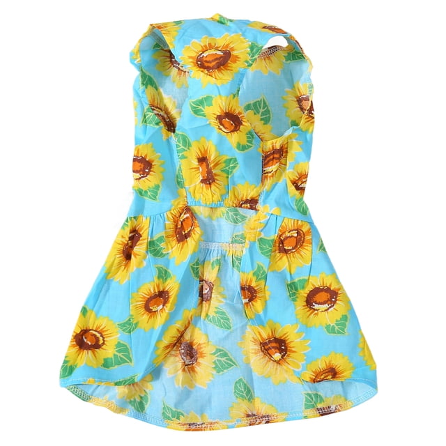 Vestido para Perros Camisa para Perros Falda Vestido sin Mangas para Perros Camisas Transpirables para Mascotas con Volantes Vestido Veraniego para Perros Trajes para Perros ANGGREK Otros