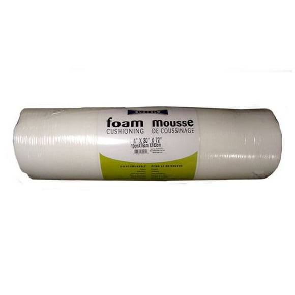 SunGlo Compact Rolled Foam 72 X 30 X 4 Inches, Slab Foam 72 X 30 X 4 inches