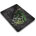 thumbnail image 3 of KSK KAISHEK for MacBook Pro 16 inchs Case 2023 - 2021 Released Model A2780 M2/A2485 M1, Plastic Protective Case Hard Cover + Black Keyboard Cover, Flower 1395, 3 of 5