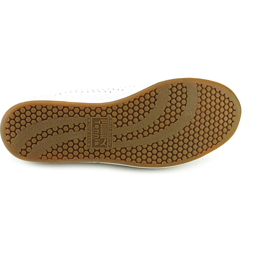 puma puma star mii men  round toe suede white sneakers - image 3 of 5