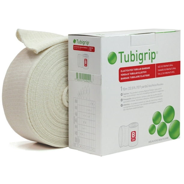 Tubigrip MultiPurpose Tubular Bandage Roll, Size B, 10M 1 Each
