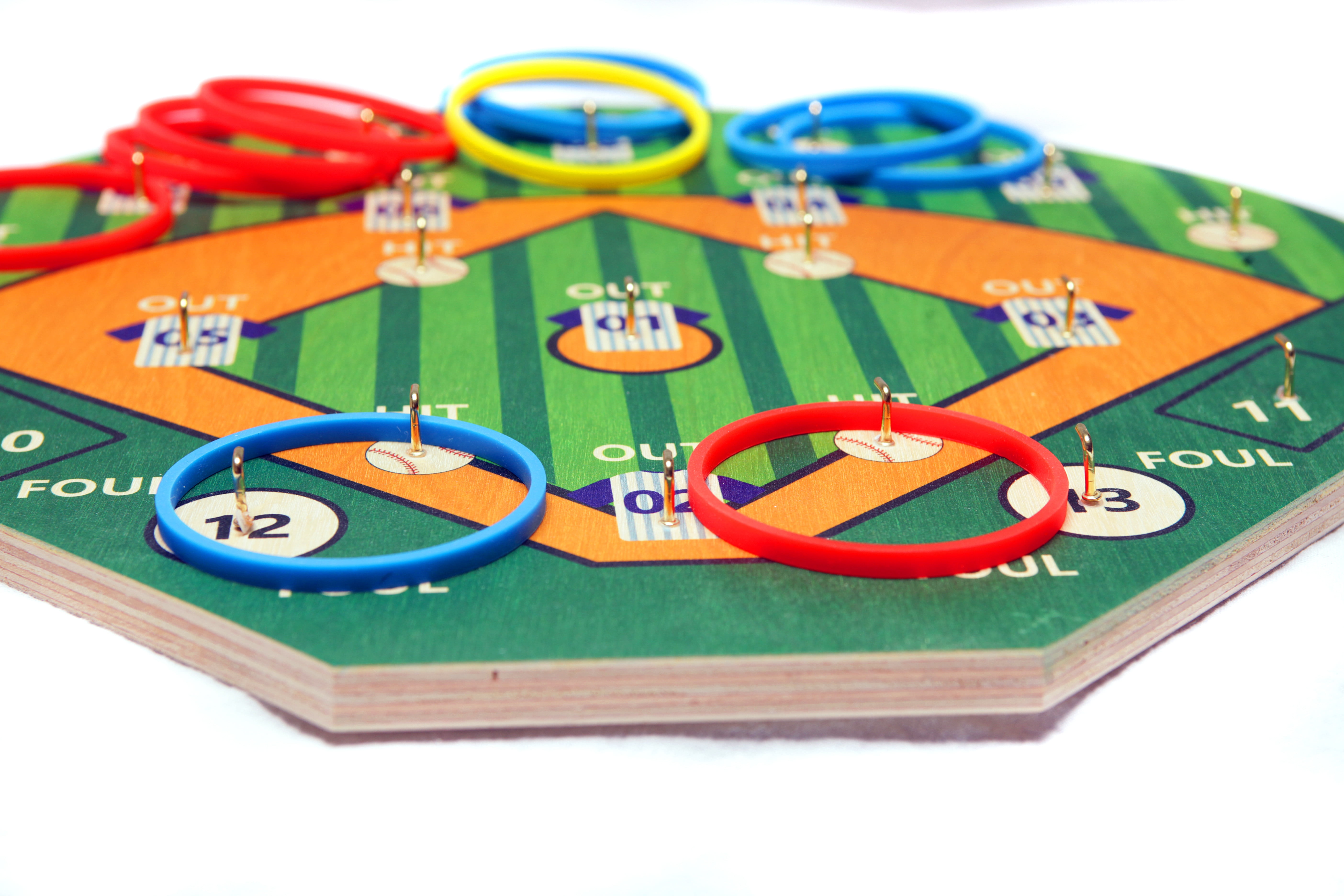 FIREBUBBLES Wall Ring Toss Game for Boys Man Cave Men Men Baseball Gifts for Boys Garage Best Men Adults