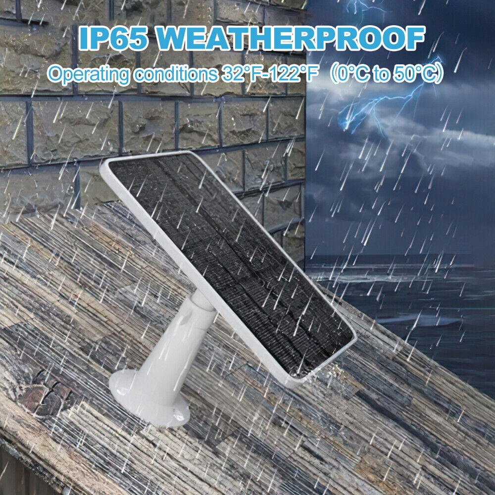 Orient Boe Solar Panel Charger for Arlo Pro 4/Pro 3/Ultra/Ultra 2 Security Cameras