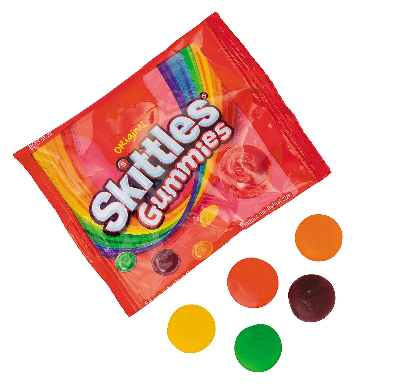 Skittles Gummies Original, Assorted Fruit Flavors, Fun Size Packets, Individually Wrapped, Bulk Gummy Candy (4 Pounds)