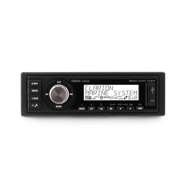 Clarion Récepteur USB/MP3/WMA avec Bluetooth Intégré