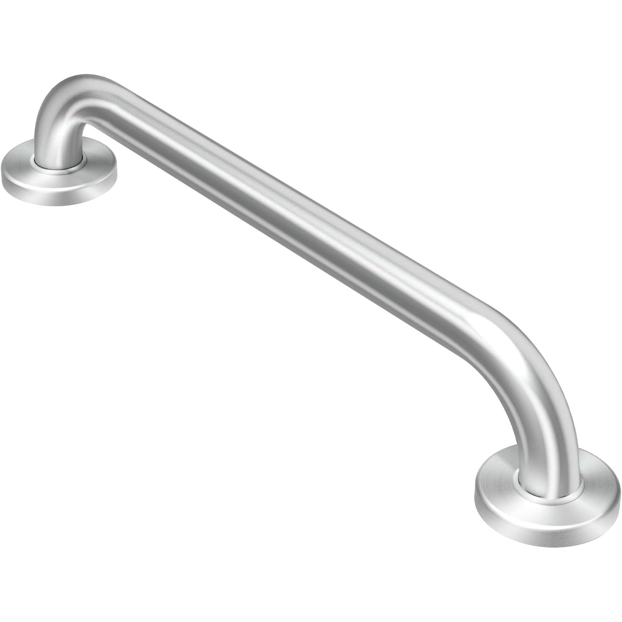 18 Inch Grab Bar for Bathtubs and Showers: Stainless Steel Shower Grab Bar Wall Mounted Shower Handle with Concealed Screws Anti Slip Saft Handle for Elderly Seniors (Brushed Nickle)