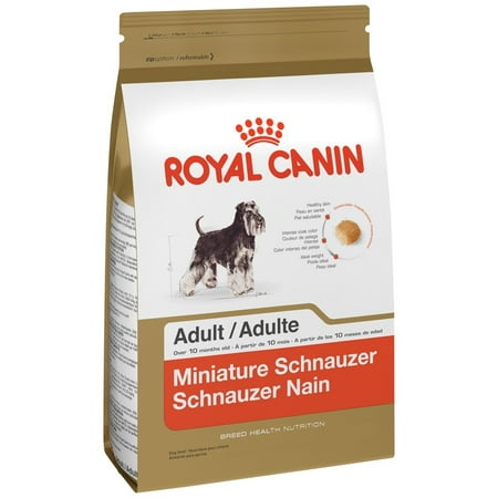 Royal Canin Miniature Schnauzer Adult Dry Dog Food, 10 lb