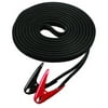 K Tool 74530 Battery Booster Cables, 2 Gauge, 25 Long Professional Grade Cables, 500 Amp Parrot Jaw Clamps