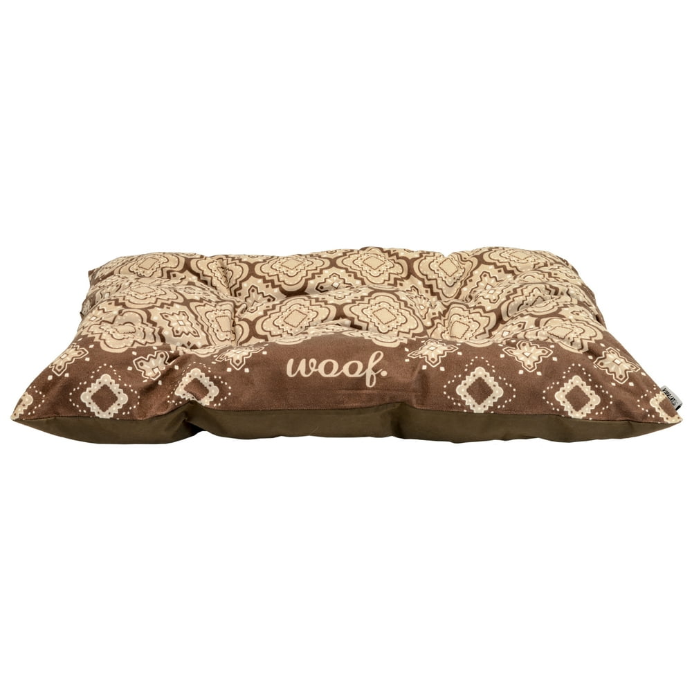 Vibrant Life Pillow Pet Bed, Brown, 27