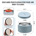 thumbnail image 4 of Tarro térmico para sopa BOSEDSANG, 400 ml, de acero al vacío, aislante, 4 of 7