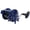 Blue Left Handed, variant on M Buder Fishing Reel 3.6:1 Ratio Drum Reel with Line Counter 7/14 Resistance for Long Shot Sea Fishing, Red Right Handed (8.27 inches / 21 cm)