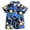 Multicolor, variant on ZACPNCV Boys Summer Short Hawaiian Outfit Short Sleeve Button Down Shirt and Shorts Multicolor 7-8 Years