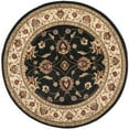 thumbnail image 4 of SAFAVIEH Lyndhurst Miah Floral Border Runner Rug, Black/Ivory, 2'3" x 16', 4 of 6