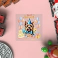 thumbnail image 4 of Watercolor Yorkshire Terrier Happy Birthday Celebration Balloons Gift Party Cutout Transfer Sticker Yorkie Dog Lover Gifts Transparent Decal Art Decor - 00028, 4 of 5