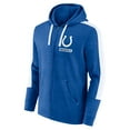 thumbnail image 2 of Men's-Fanatics  Heather Royal Indianapolis Colts Gains Full-Zip Hoodie, 2 of 3