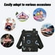 thumbnail image 5 of Bolsa de hombro para mujer negra, bolso de mano casual, billetera, 5 of 6