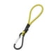 thumbnail image 4 of Cuerda elástica con mosquetón, correa elástica, resistente, duradera, cuerda elástica para exteriores, Mini cuerdas elásticas para tiendas de campaña, amarillo negro, 4 of 8