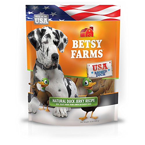 Betsy Farms Natural Duck Jerky Recipe Dog Treats Duck Jerky Dog Treats 12 Oz Walmart Com